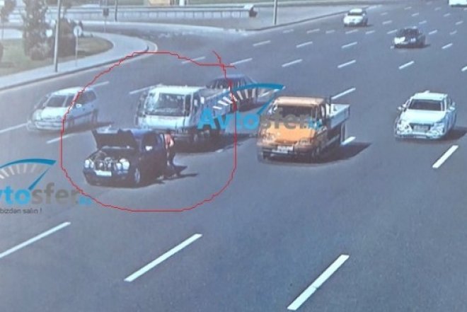    Bakıdakı ağır qəzanın görüntüləri yayıldı -   Video