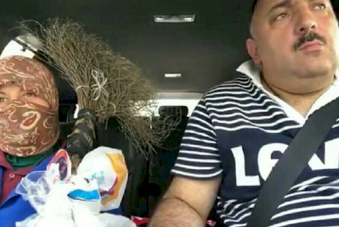    Bəhram Bağırzadə süpürgəçi qadınla dərdləşdi -   Video