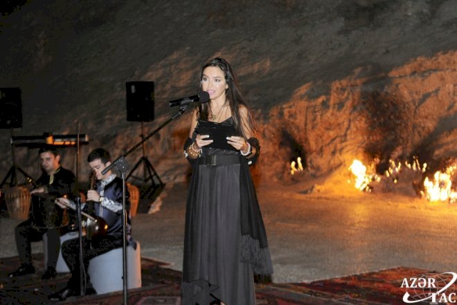   Leyla Əliyeva Yanardağda –   Fotolar