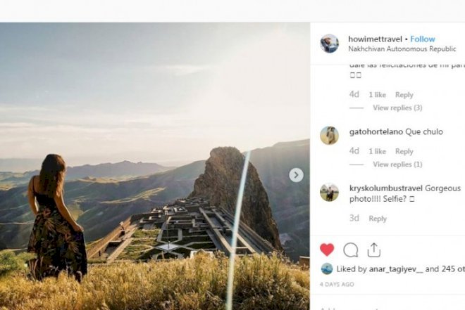    İspan turist Naxçıvanda –   Fotolar