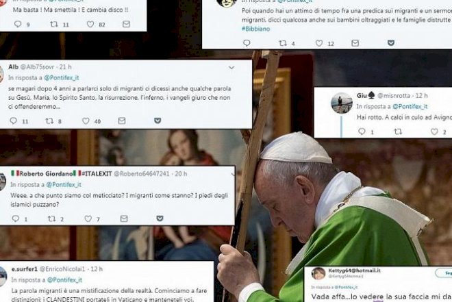    Miqrantları müdafiə edən Papa tənqid yağışına tutulub   