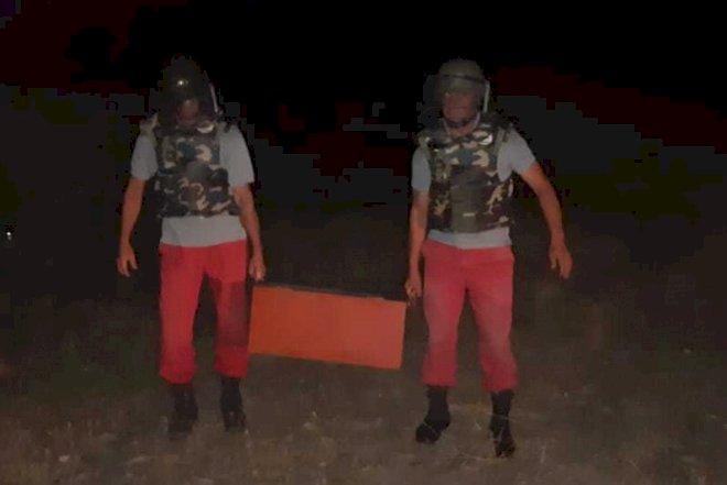   Tovuzda külli miqdarda silah-sursat tapıldı   