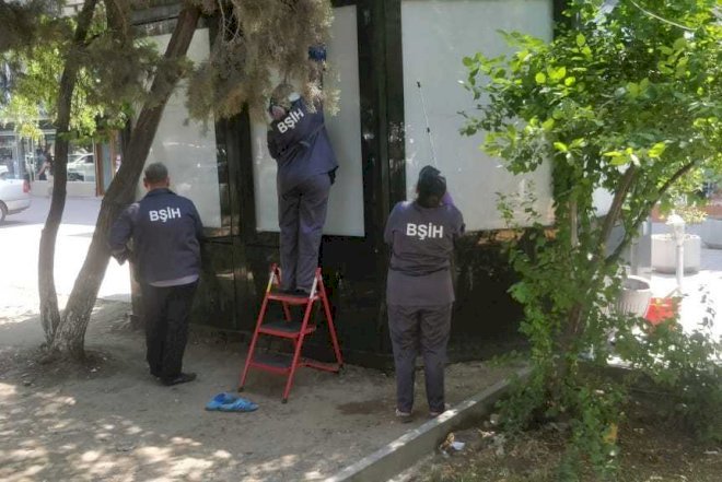    BŞİH köşkləri və iaşə obyektlərini qaydaya salır – Foto   
