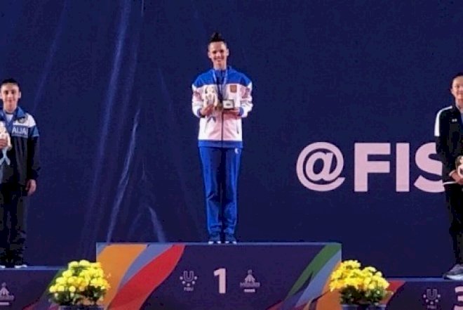    Gimnastımız gümüş medal qazandı   