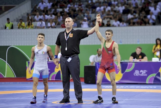    İlk medalı Azərbaycan idmançısı qazandı   