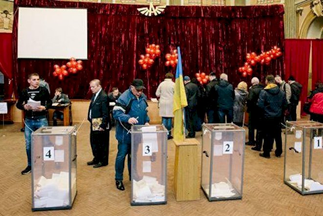   Ukraynada exit-poll-un nəticələri    
