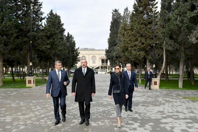    Prezidentin 3 ay öncə açılış etdiyi park bu günə düşdü   - Fotolar