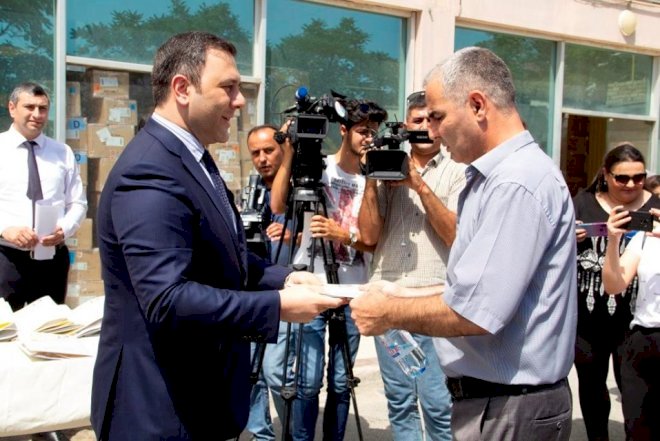    Qarabağ müharibəsi əlillərinə maşınlar paylanıldı - Fotolar   