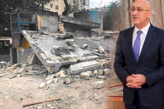    İcra başçısı sakinin əmlakını dağıtdırdı -   Foto