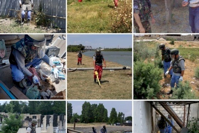    Ötən ay 249 ədəd partlamamış hərbi sursat aşkarlanıb   