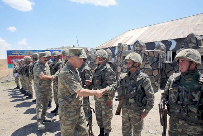    General bölmələrin qışa hazırlığını yoxladı - Fotolar   
