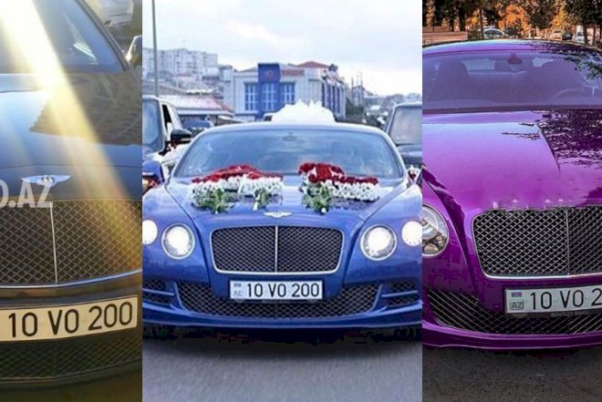    “Şərurlu İsfəndiyar”ın uşaqlarının “Bentley” kolleksiyası -   Fotolar