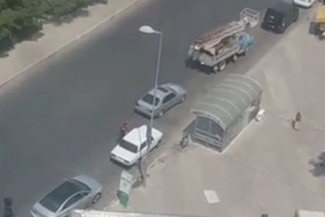    Sumqayıtdakı binalarda təhlükəli vəziyyət: hər külək əsəndə... - Video   