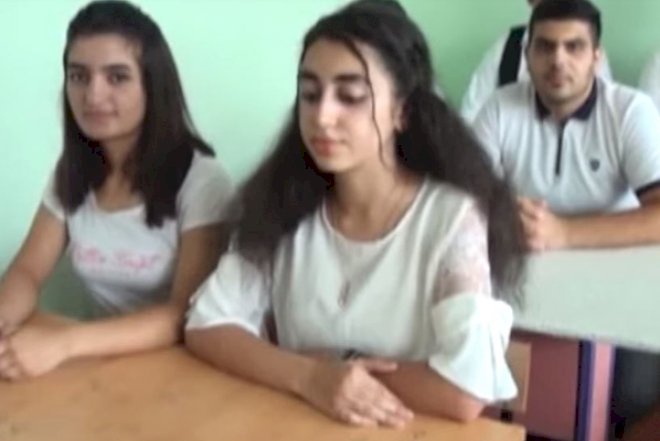    Bu sinifin bütün şagirdləri ali məktəbə qəbul oldu - Video   