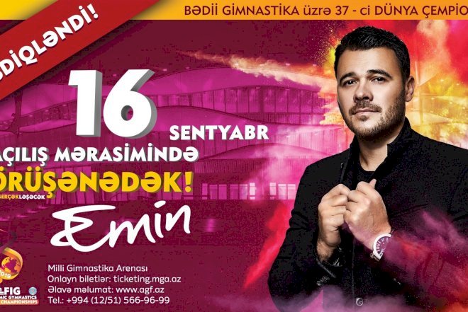    Emin Ağalarov Bakıdakı mühüm açılış mərasimində çıxış edəcək   