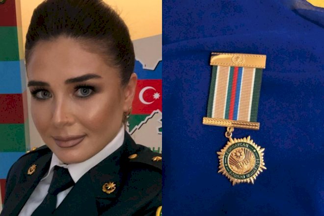    “Kimin belə medalı var?” – Təltif olunan Elnarə Xəlilova   