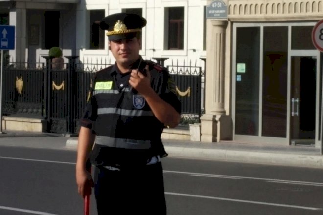    Yol polisləri yeni formada - Fotolar   