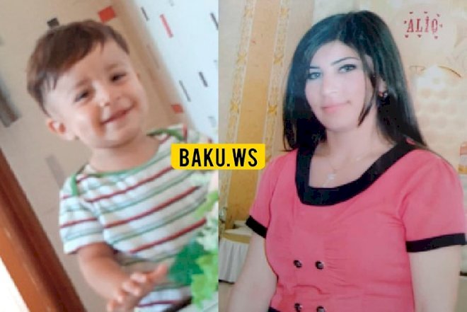    Şəmkirdə yandırılan uşaqla ananın  ürək dağlayan   Fotoları