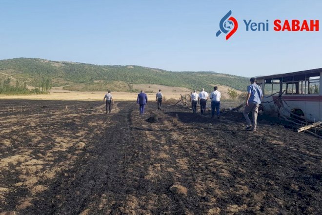    Qubada 40 hektar ərazi yanıb   