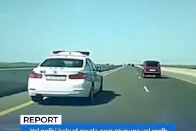    Yol polisi qaydanı niyə pozur? - Video   