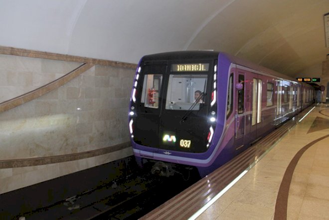    Bakı metrosunda daha iki yeni qatar - Fotolar   