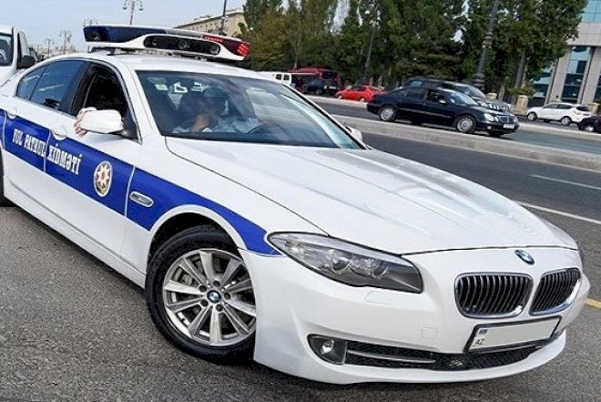    Gəncədə yol polisi sürücünü döyüb   