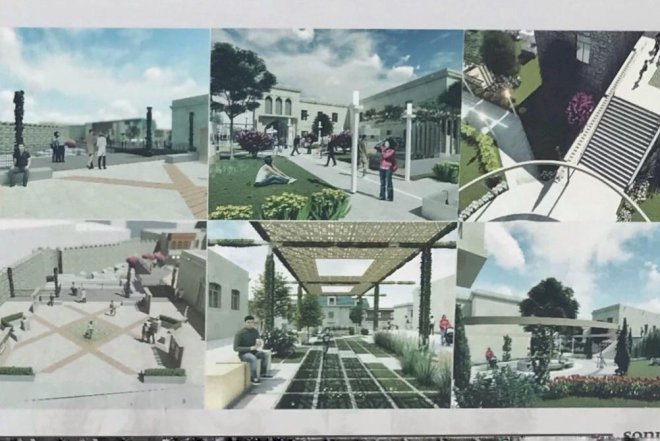    Bakıda yeni park salınır - Fotolar   