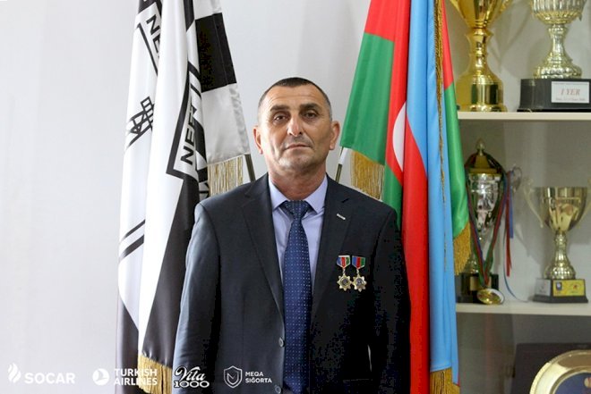    “Neftçi“nin məşqçisi medalla təltif olundu   