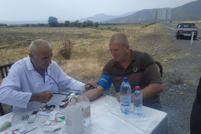    Polislərdən isti hava ilə bağlı vacib addım - Fotolar   