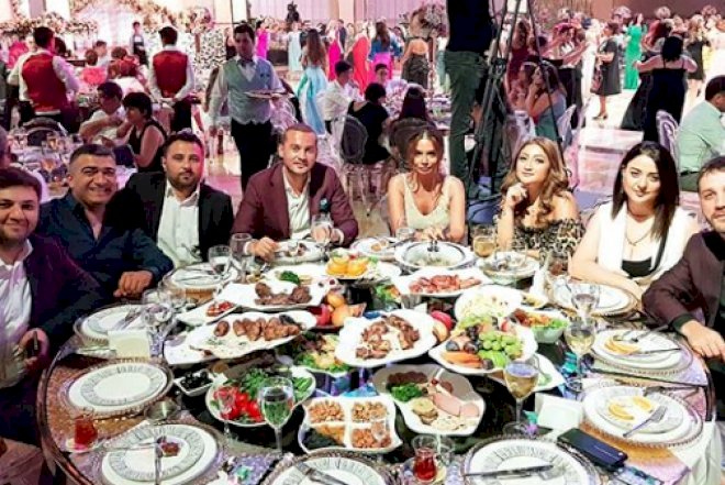    Afaq Gəncəli qardaşına toy etdi - Fotolar   