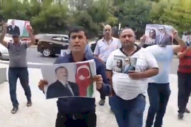    Məcburi köçkünlər Bakıda aksiya keçirdi -   Video