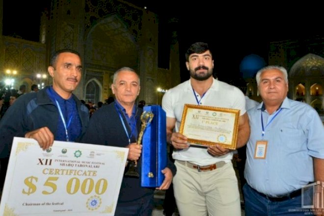    Azərbaycanlı xanəndə Özbəkistanda mükafat qazandı   - Foto