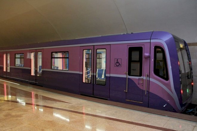    Bakıya iki yeni metro qatarı gətirildi   