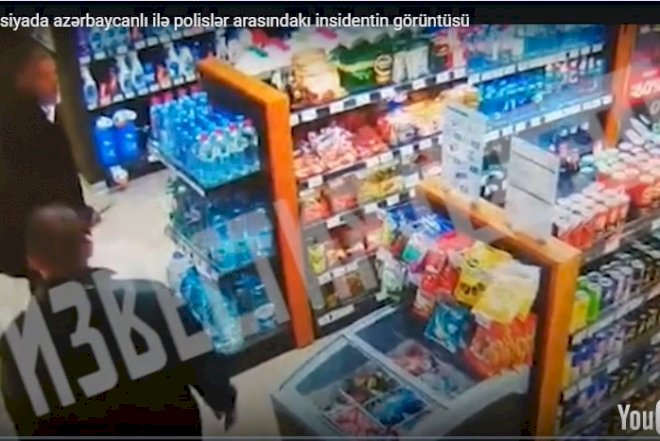    Rusiyada azərbaycanlı polislərə bıçaqla hücum etdi   - Video