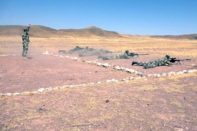    Snayperlərin toplantısı keçirildi   