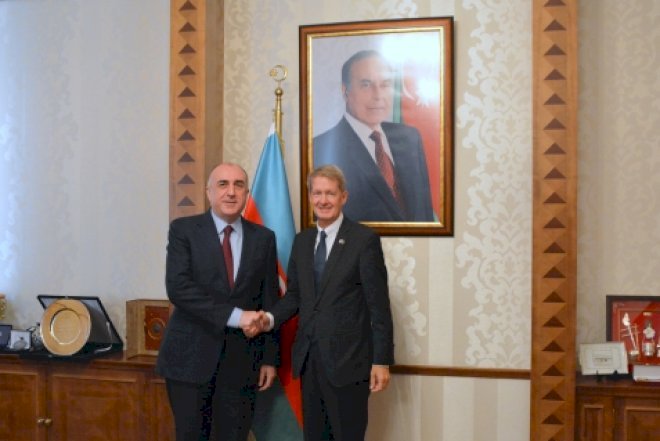    Elmar Məmmədyarov Britaniyanın yeni səfirini qəbul etdi   