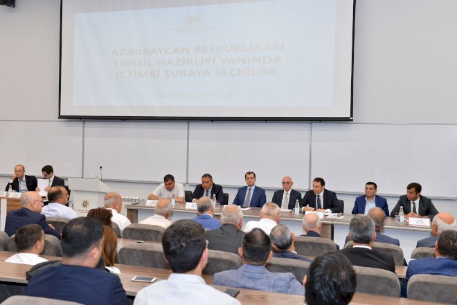    Təhsil Nazirliyi yanında İctimai Şuraya seçkilər keçirildi   