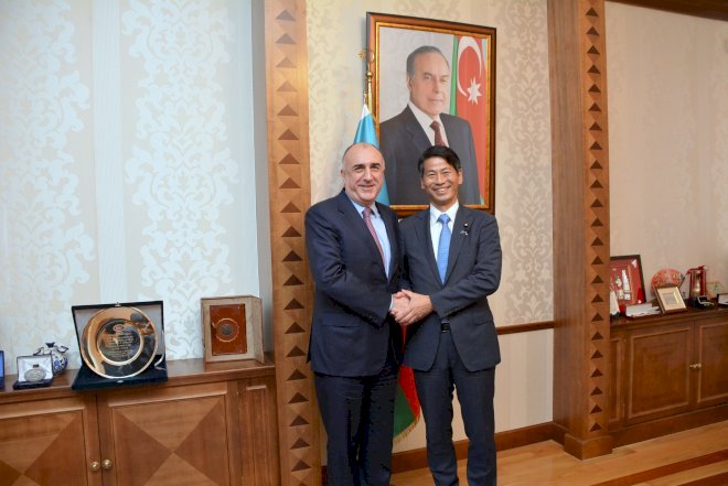    Elmar Məmmədyarov Yaponiya XİN-nin müavini ilə görüşüb   