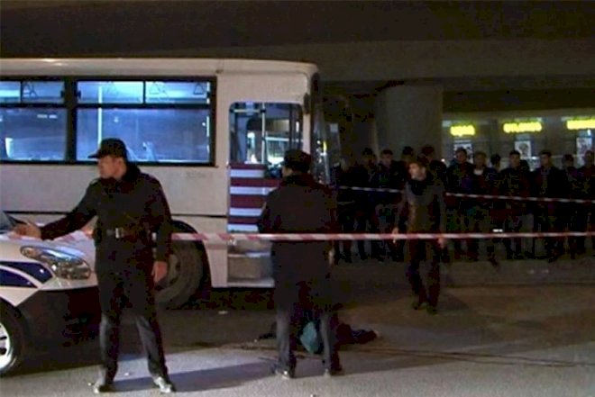    Bakıda avtobus qadını vurdu   