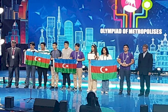    Məktəblilərimiz Beynəlxalq Olimpiadada 3-cü yeri tutdu   