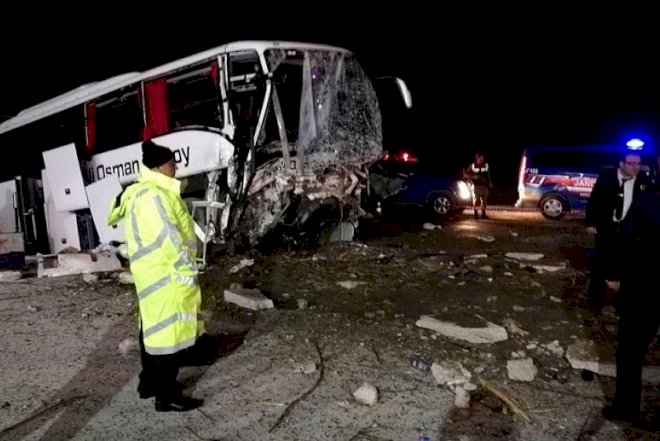    Azərbaycanda avtobus qəzası: ölən və yaralananlar var   