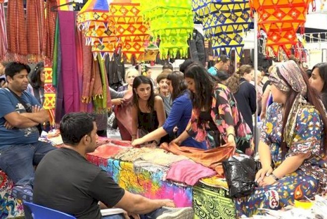    Bakıda Hindistan sərgisindən maraqlı görüntülər   - Video