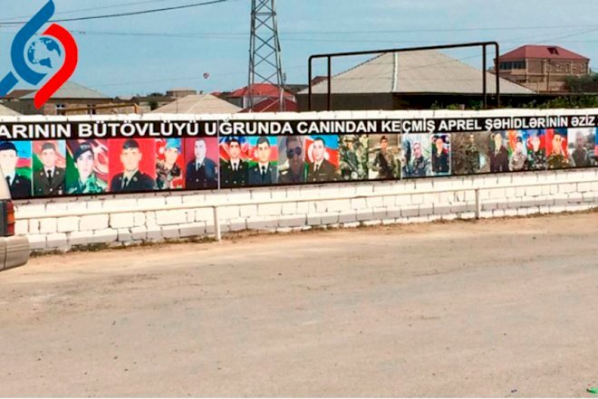    Bakı polisindən şəhidlərin plakatları ilə bağlı qalmaqala reaksiya    