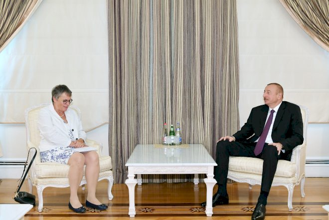    İlham Əliyev AŞPA prezidentini qəbul etdi   