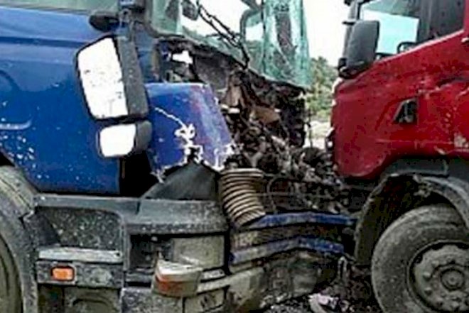    Azərbaycanda iki “KamAz“ toqquşdu, xəsarət alan var   
