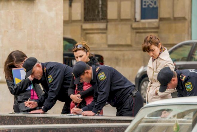    Piyadaları cərimələyən polislərlə bağlı əmr   