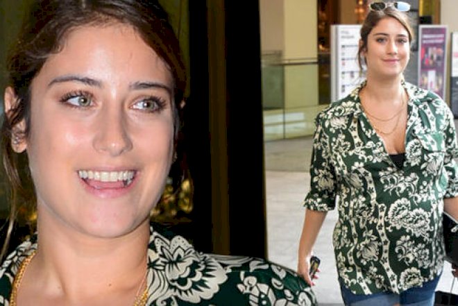    Hamilə Hazal Kaya paparassilərə tuş gəldi - Fotolar   