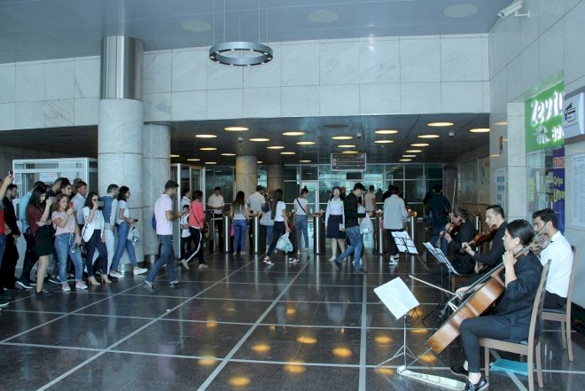   Bakı metrosunda konsert olacaq - Bu stansiyalarda   