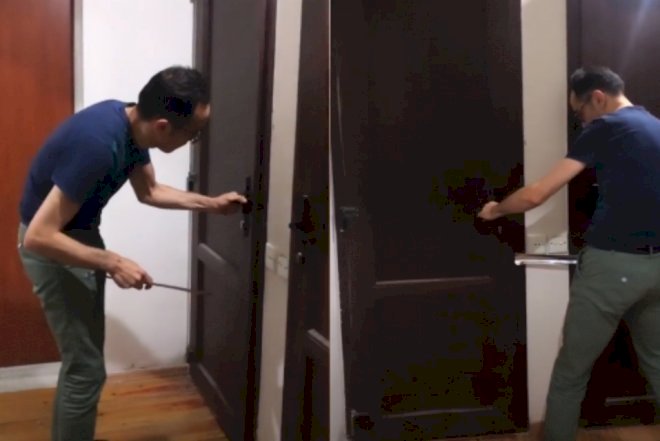    Qapı açılmadı, əməkdar artistimiz ayaqyolunda qaldı   - Video
