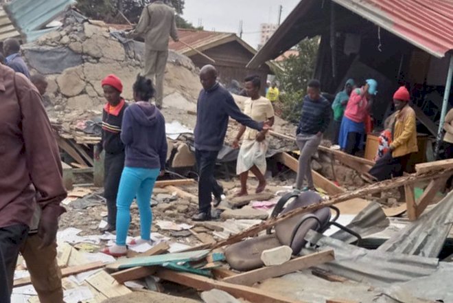    Məktəbin uçması nəticəsində 7 şagird öldü, çoxlu sayda yaralı var - Video   
